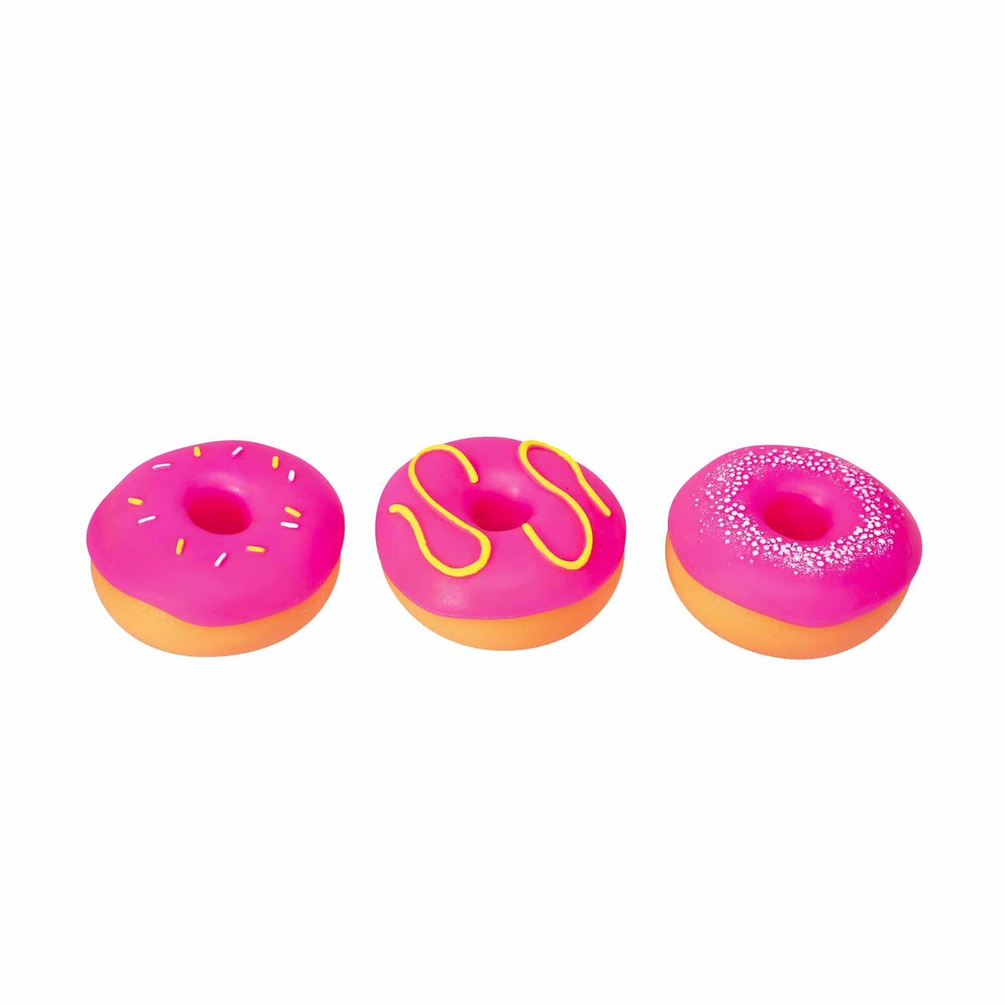 NeeDoh Dohnuts Group - Orange with Pink Frosting