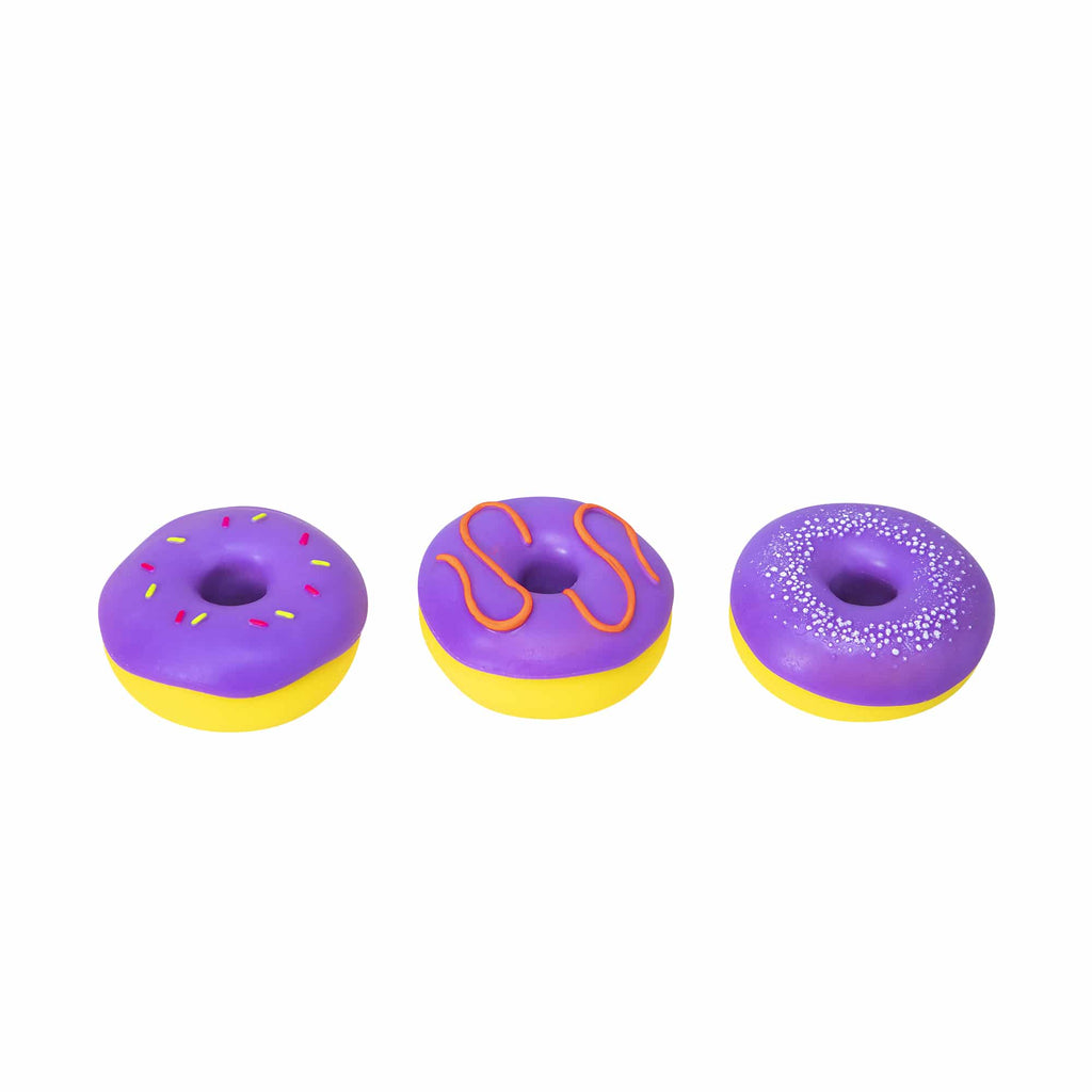 NeeDoh Dohnuts Group - Yellow with Purple Frosting