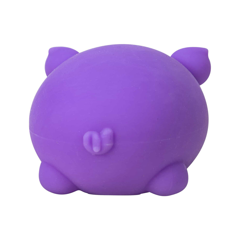 NeeDoh Dig it Pig - Purple Back