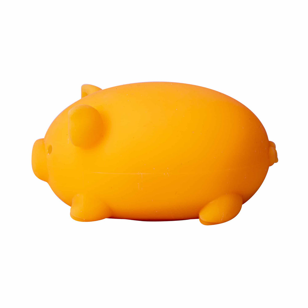 NeeDoh Dig it Pig - Orange Left