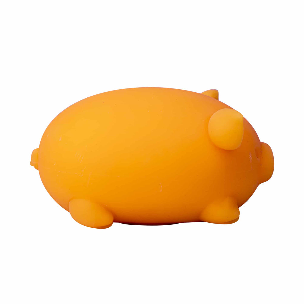NeeDoh Dig it Pig - Orange Right