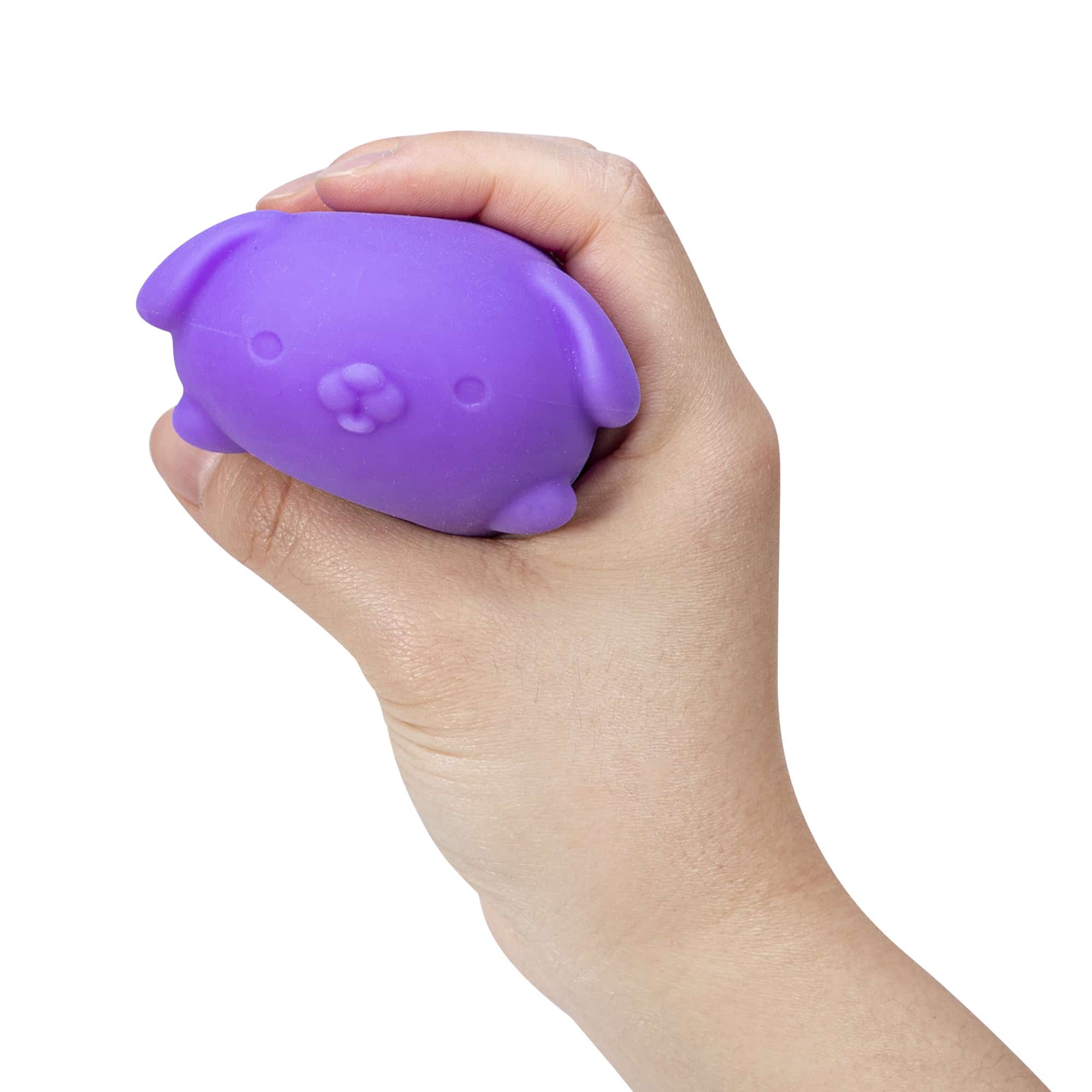 NeeDoh Funky Pup - Purple in Hand