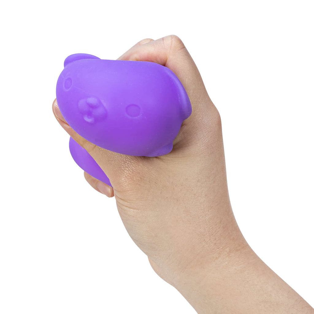 NeeDoh Funky Pup - Purple Squeezed