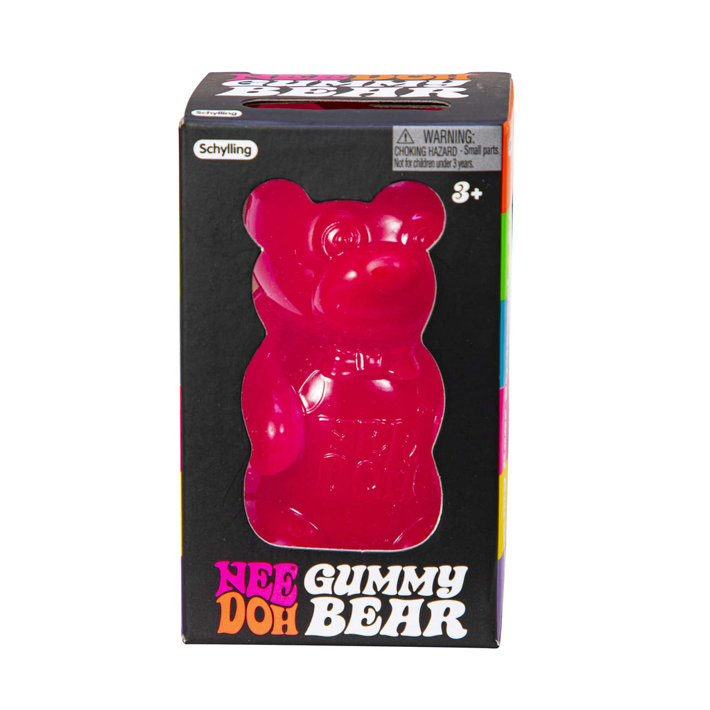 NeeDoh Gummy Bear - Package - Pink Front